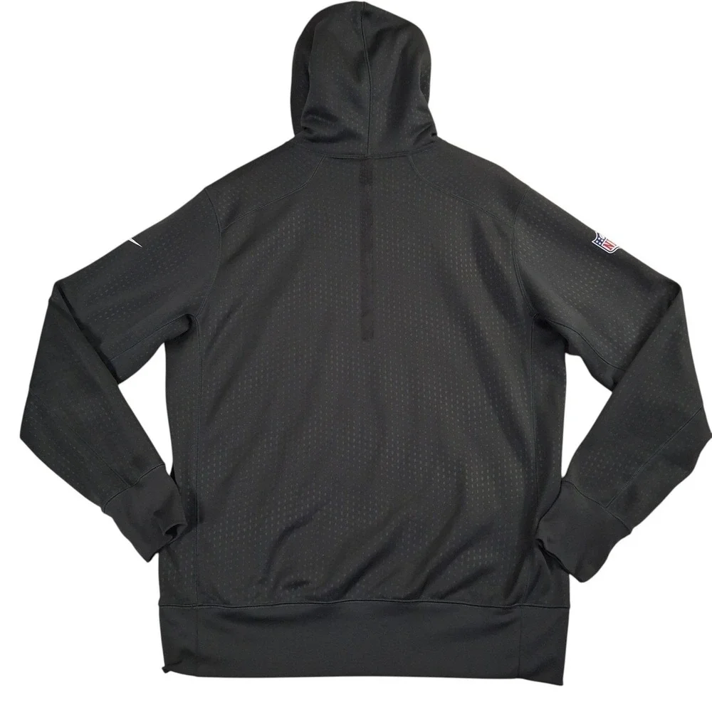 Nike Jacksonville Jaguars Hoodie Mens Large Charcoal Gray Therma-FIT Pullover